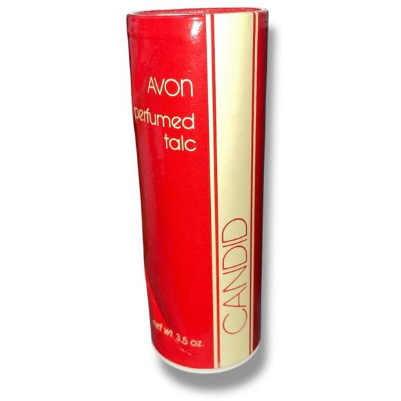 Avon Candid Perfumed Body Powder Talc 3.5 oz Discontinued '80s Fragrance Vintage - Picture 3 of 9